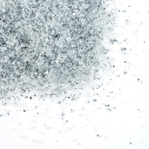 Mirror Fine Crushed Glass for Resin Art & Crafts - color: Mirror
