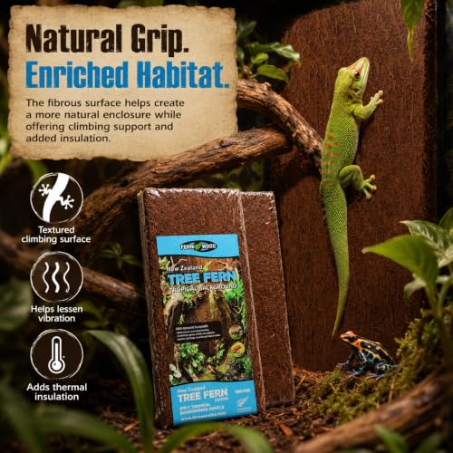 Fernwood - Vivarium and Terrarium Background Panels - 2 Pack - 12x6x0.06 - size: Regular 12x6x.06