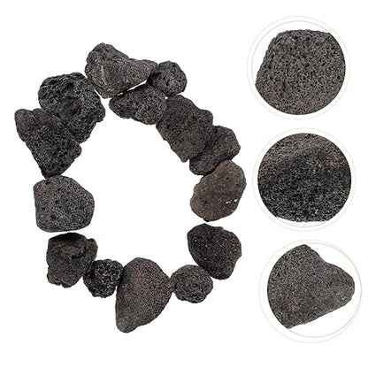 1pack Volcanic Rock for Aquarium and Potted Plants Natural Porous Stones for Decorative Landscaping Garden Use and Floral Arrangements