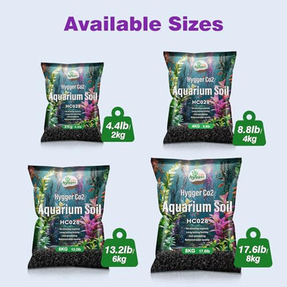 Upgraded Aquarium Soil Water Grass Mud, Ideal for Fish Tank Aquascaping Aquarium Substrate Soil for Plants and Shrimps, No Need to Wash (13.2 Pounds) - size: 13.2 Pounds