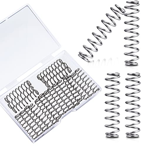 Moxweyeni 20 Pack Precision Pruner Shear Springs Garden Spring Replacement | Stainless Steel Spring for Scissors Precision Pruners for Pruners and Trimming Scissors