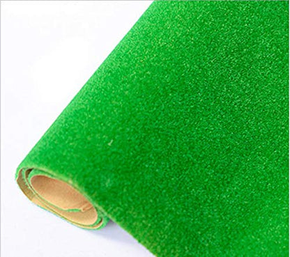 NWFashion 13"x39" Artificial Model Grass Mat DIY Decoration Lawn Moss Furniture (Mid Green) - color: Mid Green