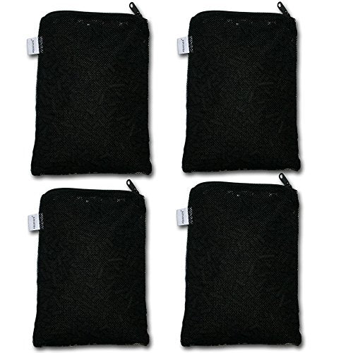4 lbs Activated Carbon Charcoal Pellets in 4 Mesh Bags for Aquarium Fish Tank Koi Reef Filters