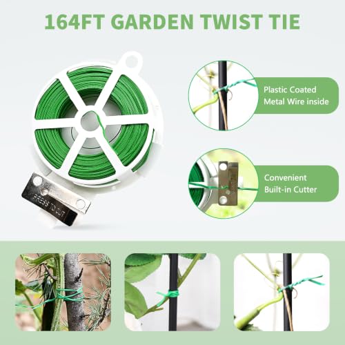 DoCred 39.4" H Cucumber Trellis, 2 Pack Foldable A Frame Garden Trellis - color: Black, size: 39.4" H (Standard)
