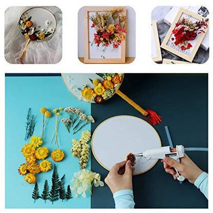 4 Packs Real Natural Dried Flowers for Making Mobile Phone Case Candle Handmade Crafts Epoxy Resin Pendant Necklace Jewelry DIY Accessories,Mixed Multi-Color Dried Flowers(Random Shipping 4 Packs)