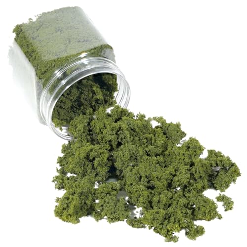 Tree Powder Model Green Plant Tufted for DIY Craft
