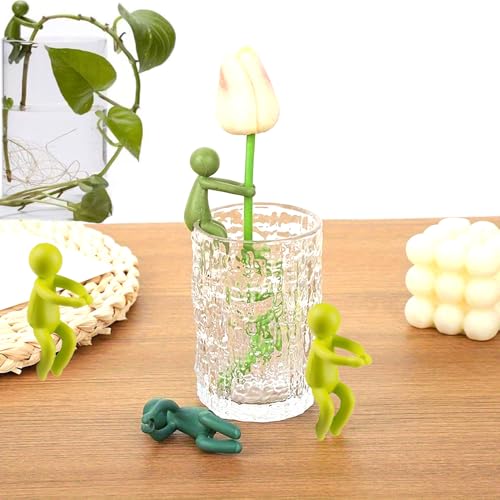 Plant Propagation Friends,Plant Propagation Buddy,Cute Plant Cutting Holder Plant Support for Sprouts, Plant Propagation Station Accessories Gifts for Plant Lovers(15 Pcs)