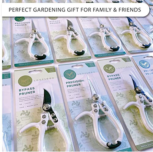 Precision Garden Trimming Scissors & Hand Pruner - Cream