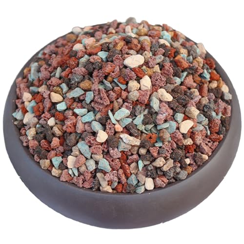 18 Pounds Mix Horticultural Lava Rocks, 5-8 mm Lava Rocks for Plants, Bonsai Rocks Horticultural Grit Soil Cover Gravel for Succulents and Hydroponics, Fairy Gardening, Top Dressing, Plant Drainage - size: 0.2-0.3 inch, style: Mix lava/ 18 pounds