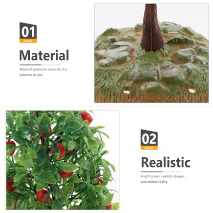 Miniature Fruit Tree Models, 2 Pack