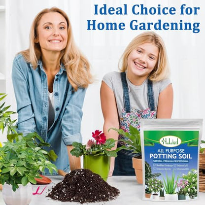 Halatool 10QT Potting Soil Mix, Indoor & Outdoor Plants, Succulents, Orchid - size: 10 qt