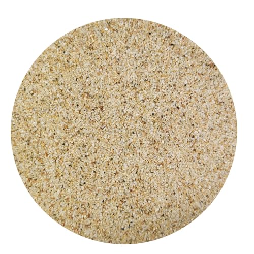 0.5-1mm Decorative Silica, Washed Dry Sand for Sandbox Sensory,Garden,18 LB | Beige Decor Filler for Unity Wedding Ceremony, Sensory Bin, Sand Box, Vase Filler Centerpieces Home Decor, Aquarium & Garden - color: Natural, size: 18 LB