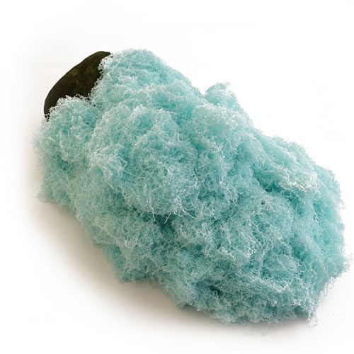 Artificial Bryophyte is Used for Fantasy Micro-Landscape, DIY Artificial Grass Moss, Fairy Tale Garden Decoration, Flowerpot Home Decoration and Indoor Planting (Lake Blue 3.5oz) - color: Lake Blue