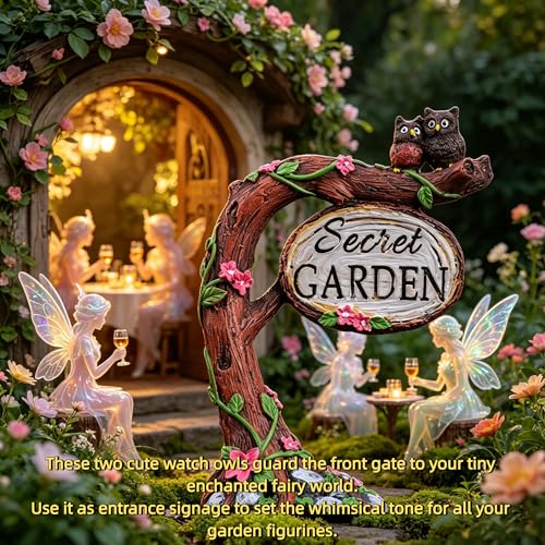 Fairy Garden Accessories,Fairy Garden Accessories Outdoor,Fairy Garden - style: C - Garden Signpost