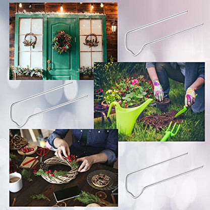 160PCS Floral Pins, Greening Pin 1.7 Inch U-Shape Floral Fern Pin, U-Pins Craft for Foam, Straw Wreaths, Flower, DIY Sewing, Holiday Arrangements, Craft Projects - size: Small