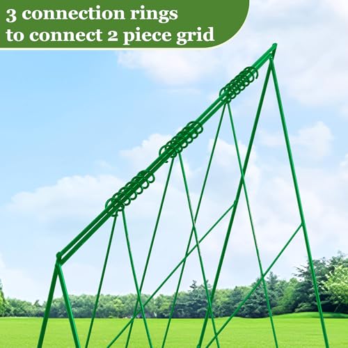 3 Packs Foldable Cucumber Trellis, 23.6" W x 54" H