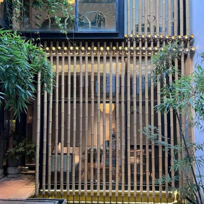 Natural Bamboo Plant Stake (Approx 8ft 10pcs 1") Sturdy Bamboo Poles, Durable Plant Bamboo Stake, Garden Climbing Plant Bracket. - size: 93in-10PCS