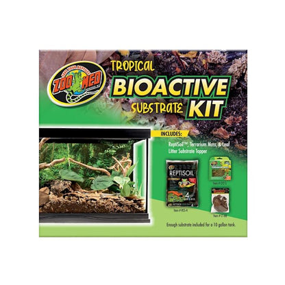 Zoo Med Tropical Bioactive Substrate Kit 10 Gallon