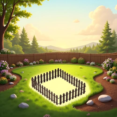 1Pc 35 Inches Brown Mini Fairy Garden Fence, Micro Landscape Miniature Ornaments for Dollhouse, Crafts, Diorama Project, Plant Pot DIY