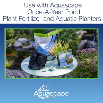Aquascape Pond Plant Potting Media, Nutrient-Rich Aquatic Soil for Water Gardens, Supports Strong Root Growth, 215 Cubic Inches, 89002 - size: 215 cubic inches