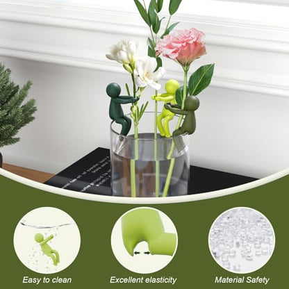 Plant Propagation Friends, 3PCS Plant Cutting Holder Plant Support for Sprouts, Stems and Shoots, Cute Plant Propagation Buddy Plant Supporters for a Plant Propagation Station or an Indoor Garden