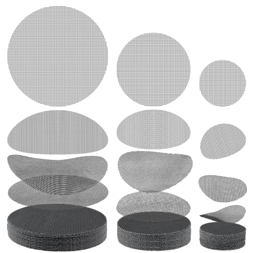 150PCS 2 4 6 Inch Mesh Screen for Planter Pots,Planter Drainage Insert Grid