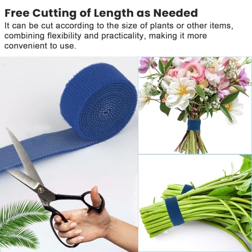 Garden Ties for Garland,Reusable and Adjustable Plant Tape,Soft Plant Supports for Effective Growing,Thicker Twist Ties for Plants Gardening,Plant Twist Tie for Plant Gardening,Home,Office