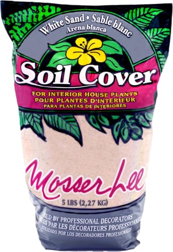 Mosser Lee ML1111 White Sand Soil Cover, 5 lb.(Pack of 8) - size: (Pack of 8)