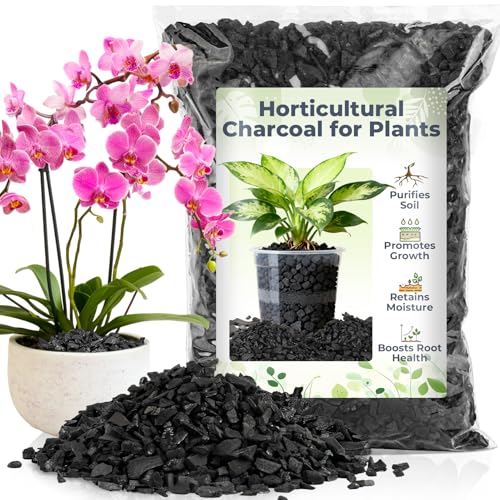 Sukh 2.5Qt Horticultural Charcoal - Organic Activated Charcoal for Plants - size: 2.5Qt.