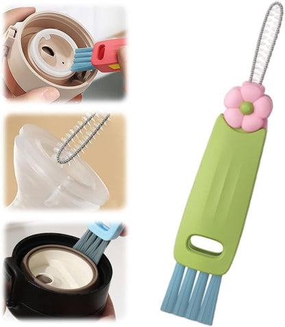 4 Pack Bottle Brush, Long Scrub Cleaning Brushes with Straw & Lid Brushes - size: 4