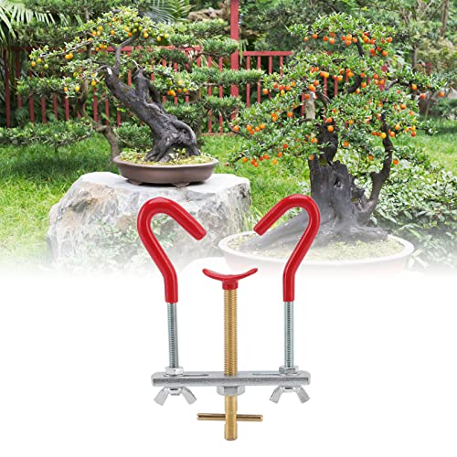 Agatige Branch Bender, Prevent Slip Carbon Steel Fruit Tree Branch Puller DIY Shaping Tree Trunk Modulator Adjuster Tian Bonsai Tools for Bonsai Gardening