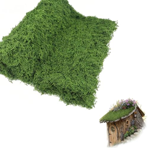 Artificial Floral Moss for Decorating 39.37" x 39.37" Fake Moss for Crafts Faux Grass for Planters Crafts DIY Decorative Flower Decoration for Craftsmanship