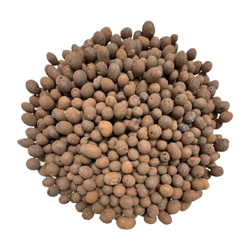PGN Clay Pebbles LECA 20 Liters (8 lbs) for Hydroponics & Plants - size: 20 Liters (8 Pounds)