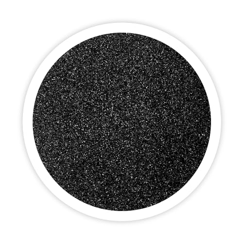 Black Unity Sand, 1 LB (16 oz), Colored Sand for Weddings, Vase Filler, Home Décor, Crafts, Terrariums, and More - color: Black, size: 1 LB (16 oz)