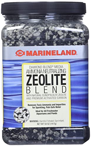 Marineland Diamond Blend Zeolite & Carbon Filter Media, 50 oz - size: 50-Ounce