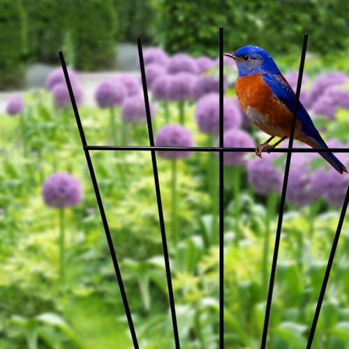 4 Pack 16'' Black Plant Fan Shape Trellis for Potted Climbing Plants Indoor, Outdoor Metal Garden Trellis for Climbing Plants House Plants Flowers Vine Ivy - size: 16'' H-Style