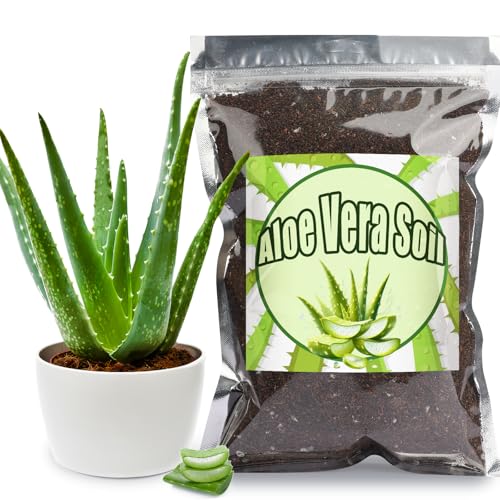 Doter Aloe Vera Potting Soil Mix 10qt, Ready to Use for Seedling and Growing of Aloe Vera Plants or Other Houseplants - size: 10qt