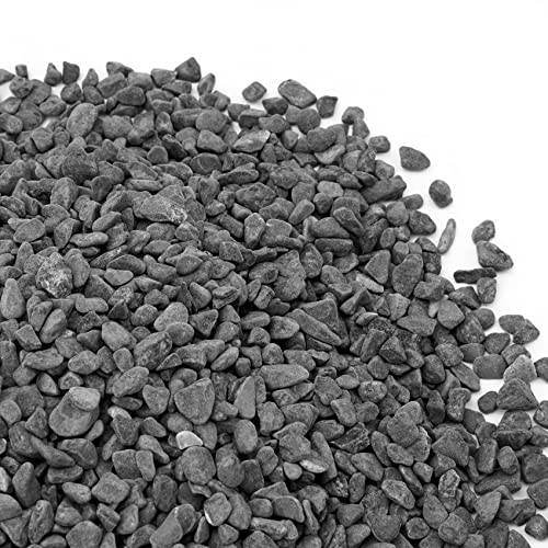 onlyfire 5lbs Gray Gravel Pebbles, 1/5" Natural Decorative River Rocks - color: Gray, size: 5 Pounds