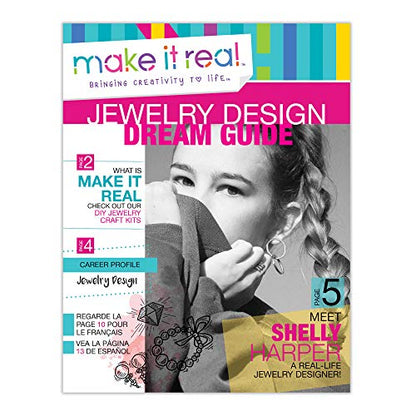 Make It Real – DIY Terrarium Jewelry. Terrarium Bottle Pendant Making Kit for Girls. Arts and Crafts Kit to Design and Create Beautiful Terrarium Pendants with Flowers, Gems, and Charms