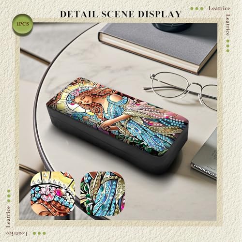 Leatrice Beauty Diamond Art Kits for Adults Diamond Dots Eyeglasses Case | Small Diamond Painting Kit,Gem Art Paint by Diamonds,5d Diamond Art DIY for Beginner Women - color: beautiful