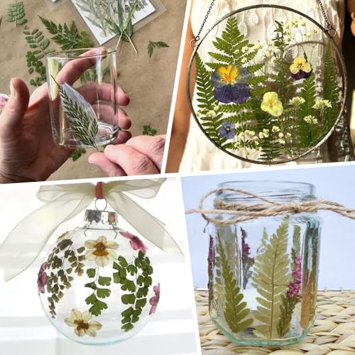 95Pcs Real Pressed Dried Leaves for Resin, 35 Styles Natural Dry Leaf for DIY Crafts, Green Dried Leaves for Epoxy Molds Jewelry, Candle, Bookmarks,Soap Making, Card Scrapbook - size: 95Pcs Dried Leaves