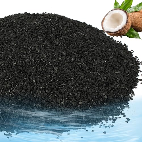 6.6 Lbs Coconut Hull Granular Activated Carbon for Filtration | Bulk Activated Charcoal Water Distiller Charcoal Filters Media for Filtration Coconut Hull Granular Activated Carbon
