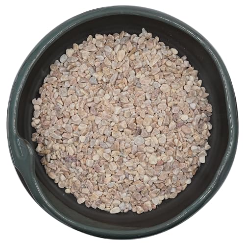 2 LBS Yellow Pea Gravel, Natural Succulent and Cactus Gravel Pebbles, Pebbles for Indoor Plants, Natural Gardens Mulching, for Houseplants, for Aquarium Gravel, to Maintain Soil Aeration(4-6mm) - color: Yellow, size: 2 LBS
