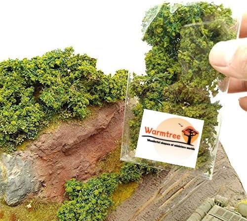 Warmtree Miniature Shrubs for Diorama, Terrain Model Kit Bushes