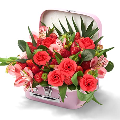 Kesote 50pcs Red Roses Artificial Flowers Bulk, 1.6" Small Silk Fake Roses - color: Red