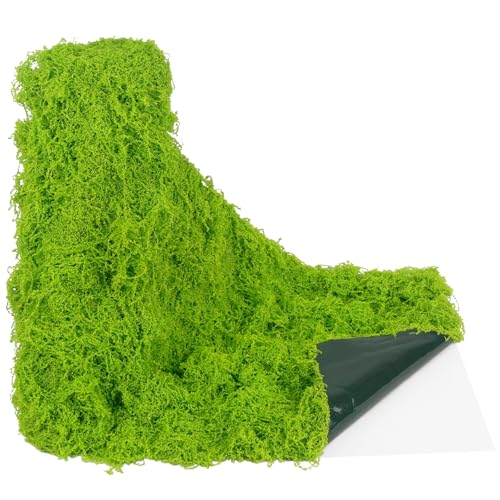 ACRYCS Moss Table Runner 12" x 71" Fake Moss Mat for Decor Emerald Green - color: Emerald Green