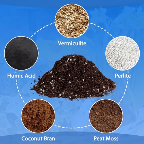 Halatool 3QT Potting Soil Mix, Indoor & Outdoor Plants, Succulents, Orchids - size: 3 qt