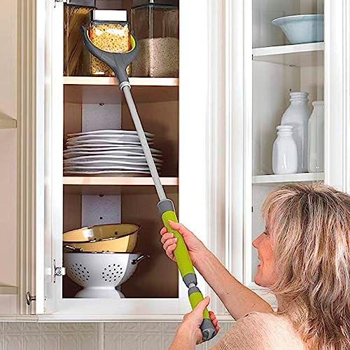 DMI Reacher Grabber Tool for Elderly, Disabled or After Surgery Recovery, Claw Grabber, Reaching Assist Tool, Trash Picker, Hand Gripper, Arm Extension, 43 Inches, Two Handed Twist and Click - size: 43 Inch
