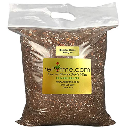 rePotme Bromeliad and Jewel Classic Potting Soil Mix - Mini Bag - size: (Mini Bag 2 Qts)