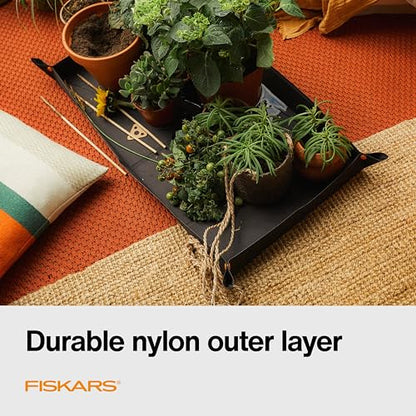 Fiskars 32.5" x 17.5" Large Repotting Mat for Indoor Garden Transplanting - size: 32.5" x 17.5"